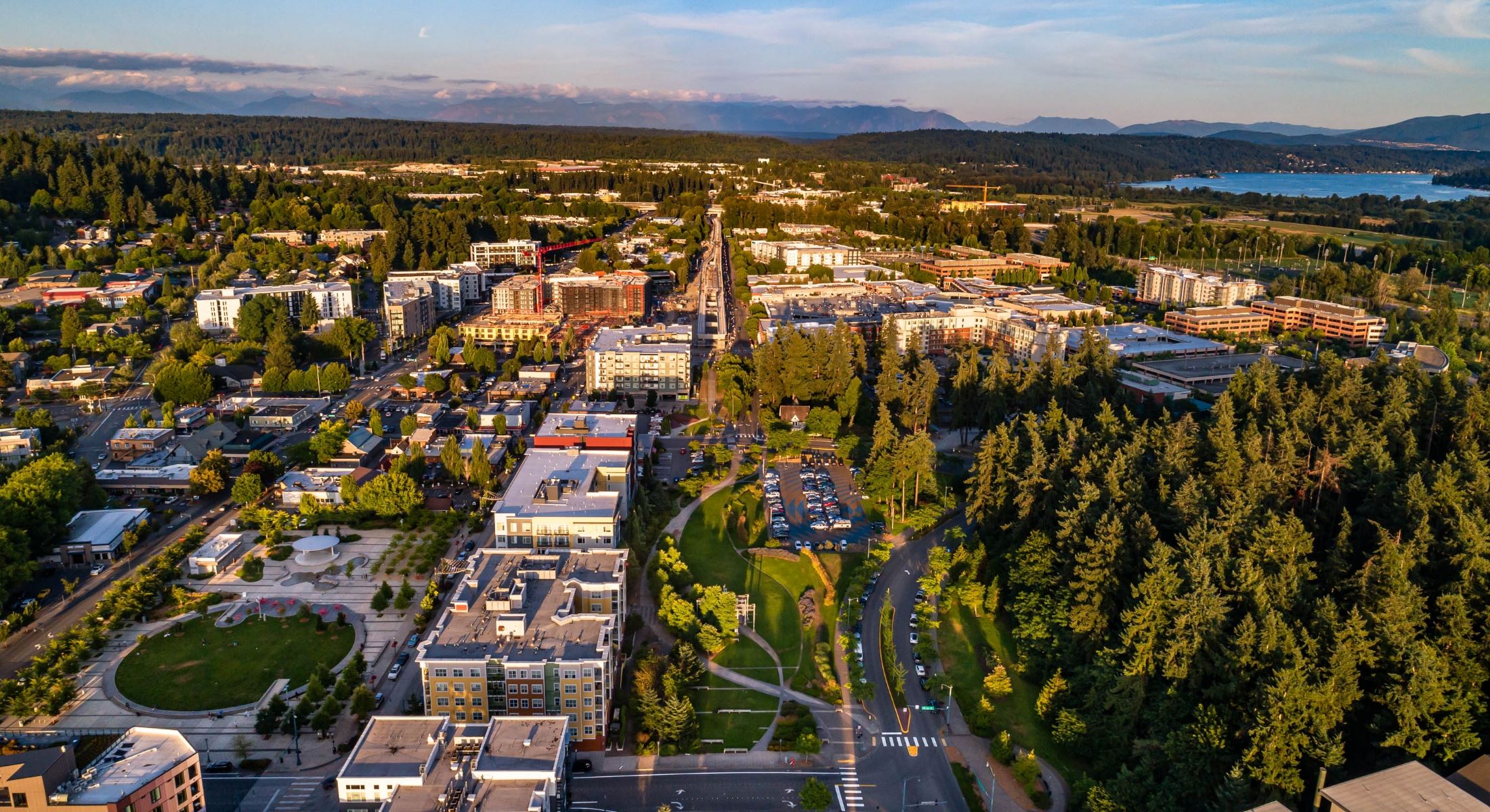 HVAC technician from Pelican Heating & Air servicing air conditioner in Redmond, WA