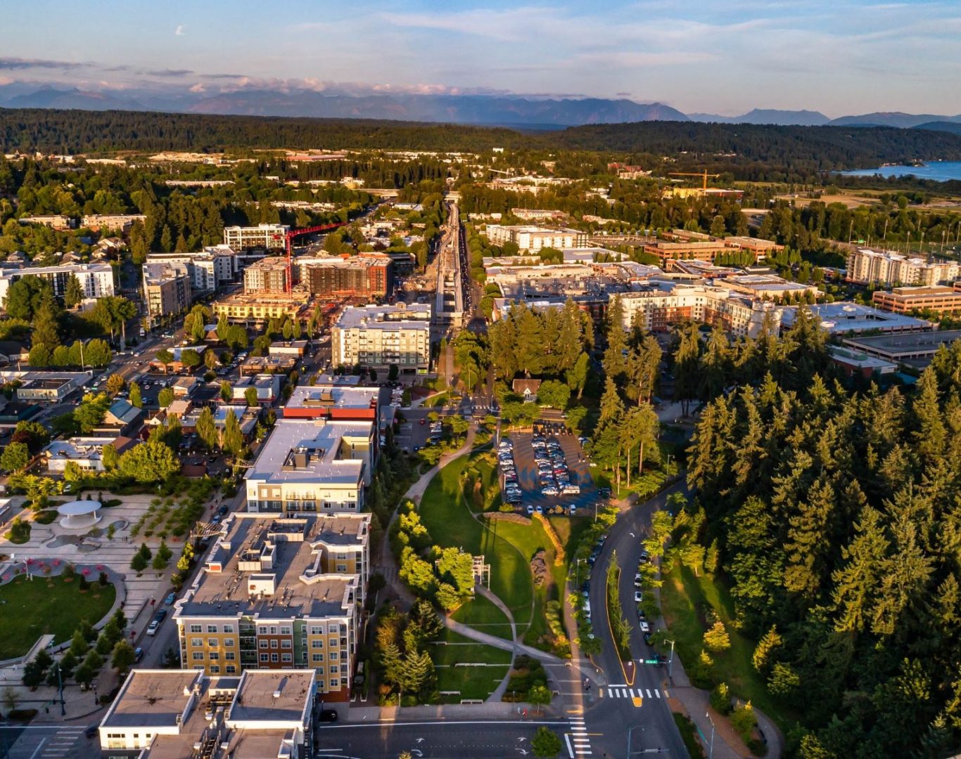 HVAC technician from Pelican Heating & Air servicing air conditioner in Redmond, WA
