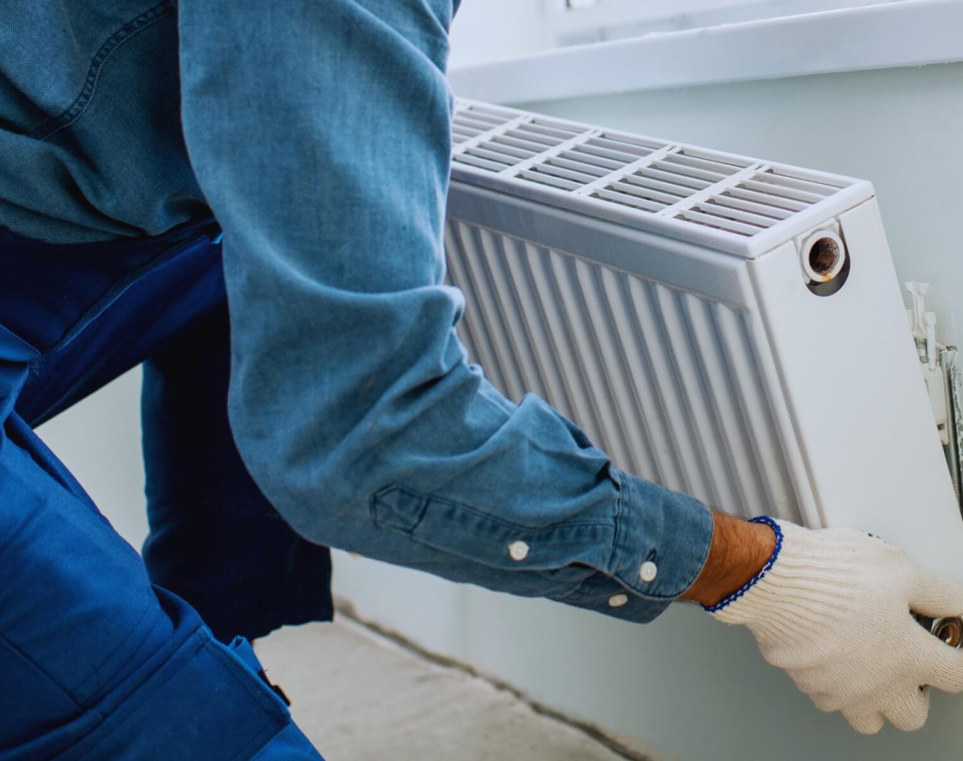 Heat pump setup Pelican Heating & Air