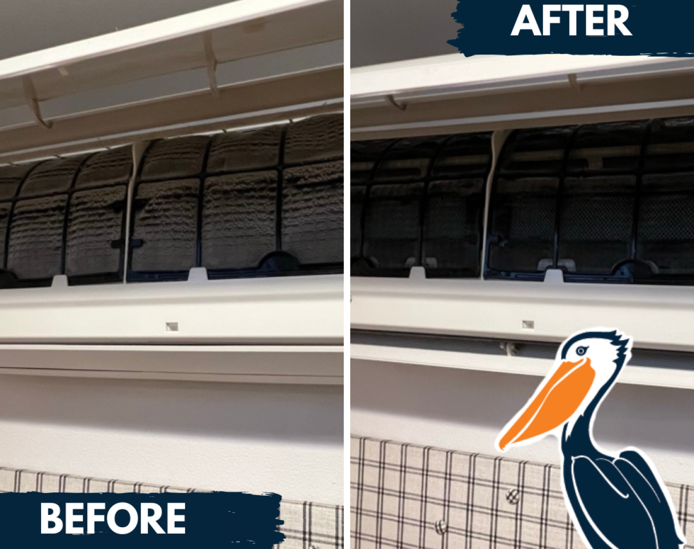 Technician performing Daikin mini split installation in a Newcastle, WA home’s living room for improved year-round comfort